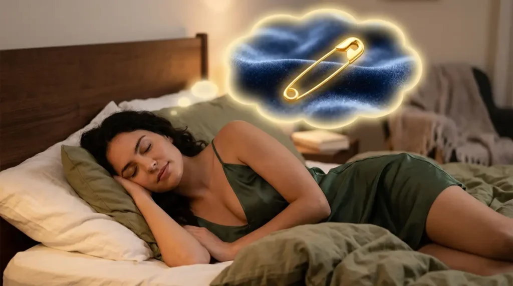 Rüyada Altın Renkli Çengelli İğne Görmek