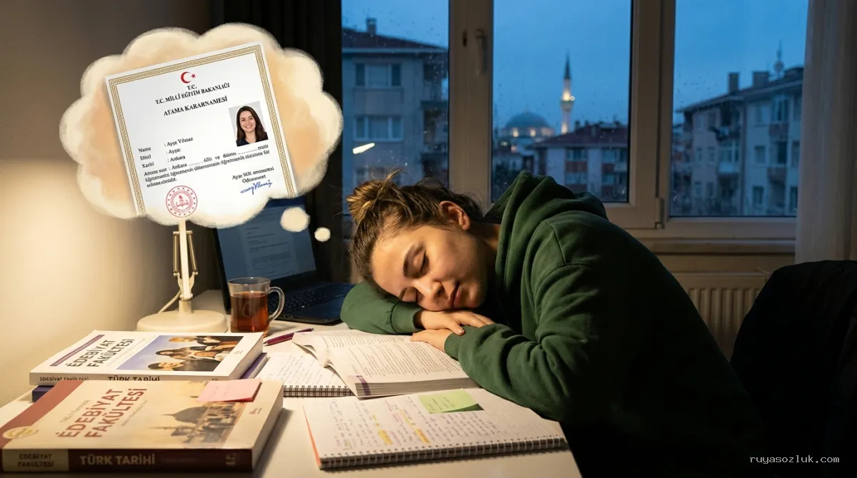Rüyada atama belgesi görmek