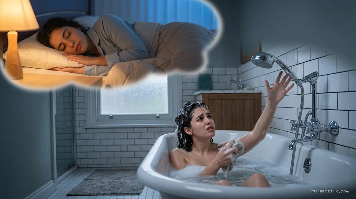 Rüyada banyo yaparken suyun kesilmesi
