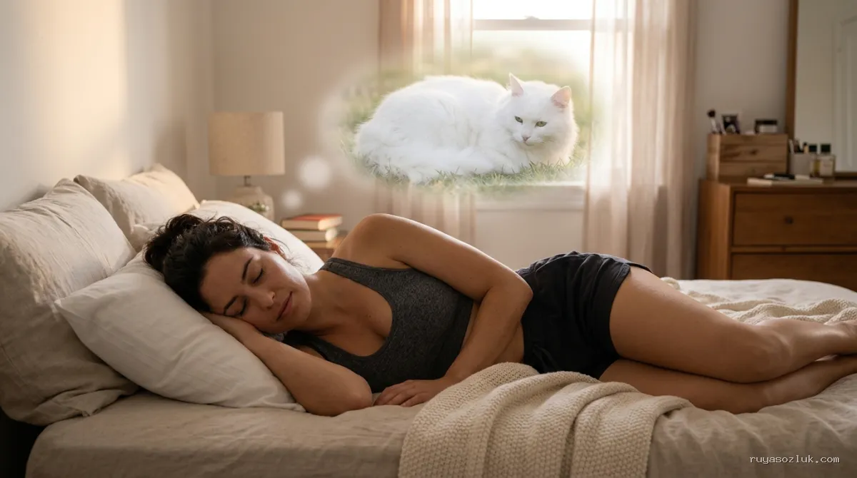 Rüyada beyaz kedi görmek