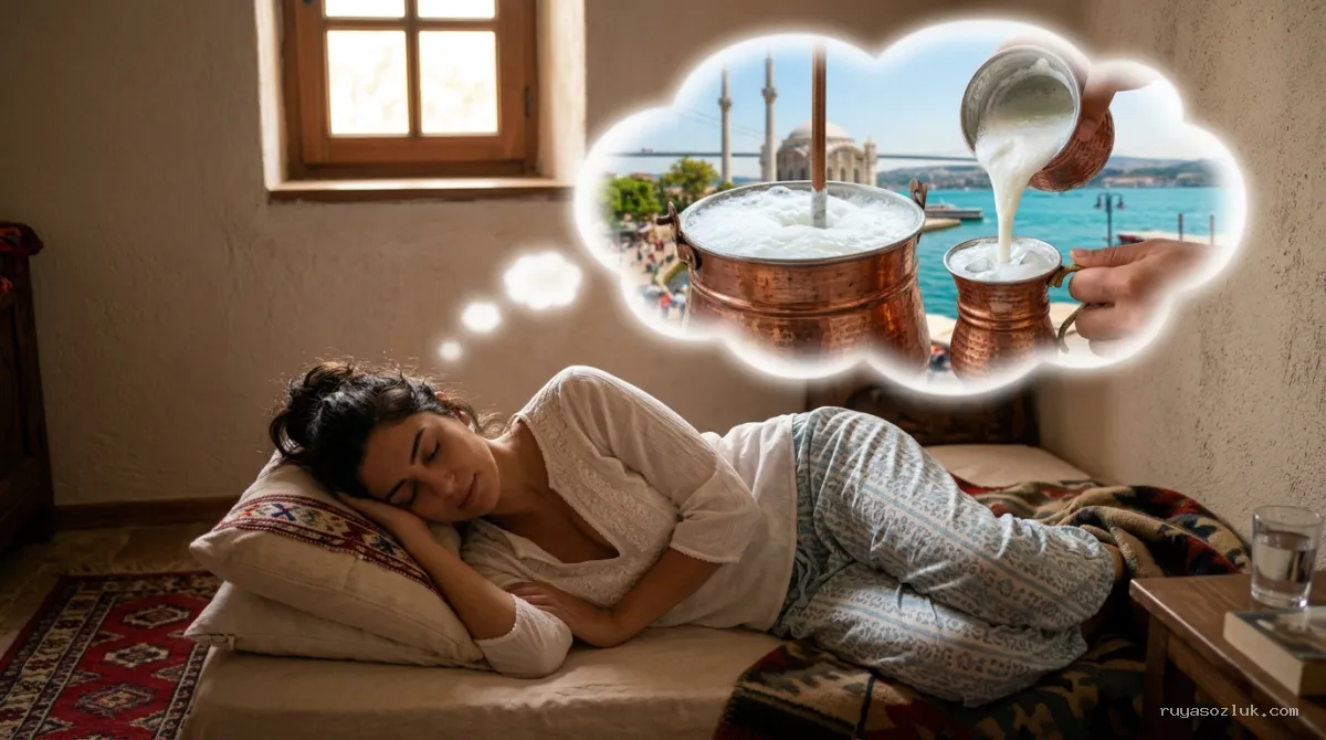 Rüyada köpüklü ayran görmek