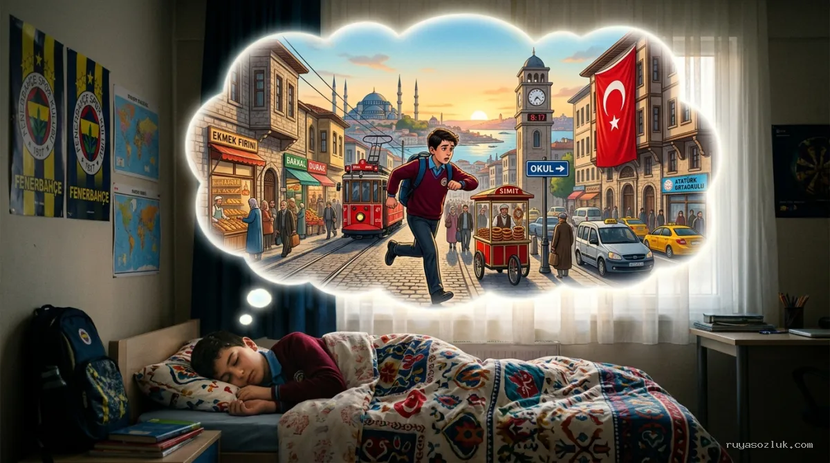 Rüyada okula yetişmeye çalışmak