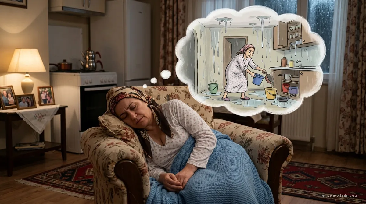 Rüyada eve (evin içine) yağmur yağdığını görmek